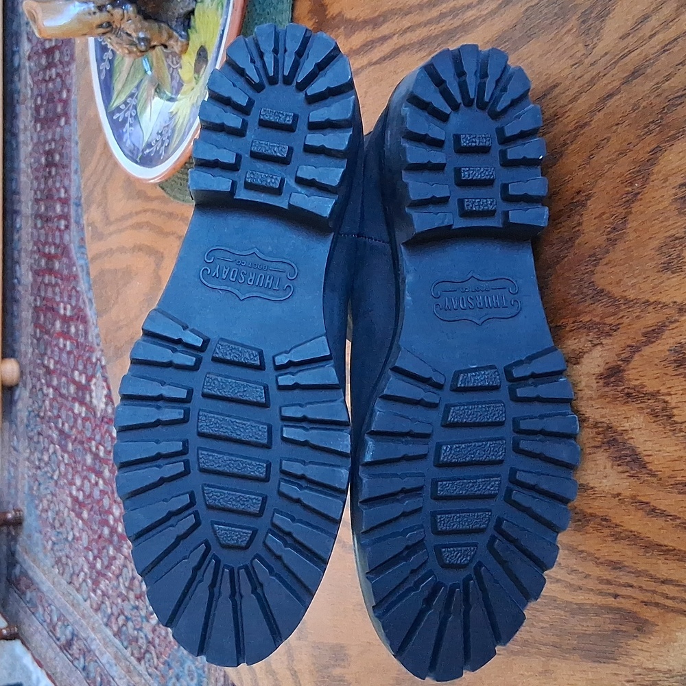 Thursday Boot Company Black Leather Legend Chelsea Boots Size 8 - Picture 5 of 10